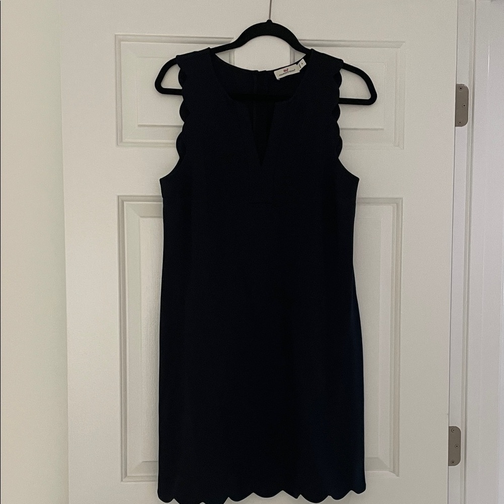 Vineyard Vines Black Sleeveless Mini Dress